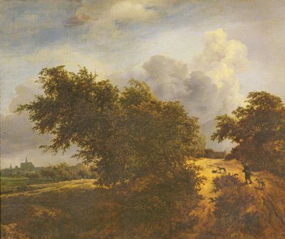 De Bush door Jacob van Ruisdael